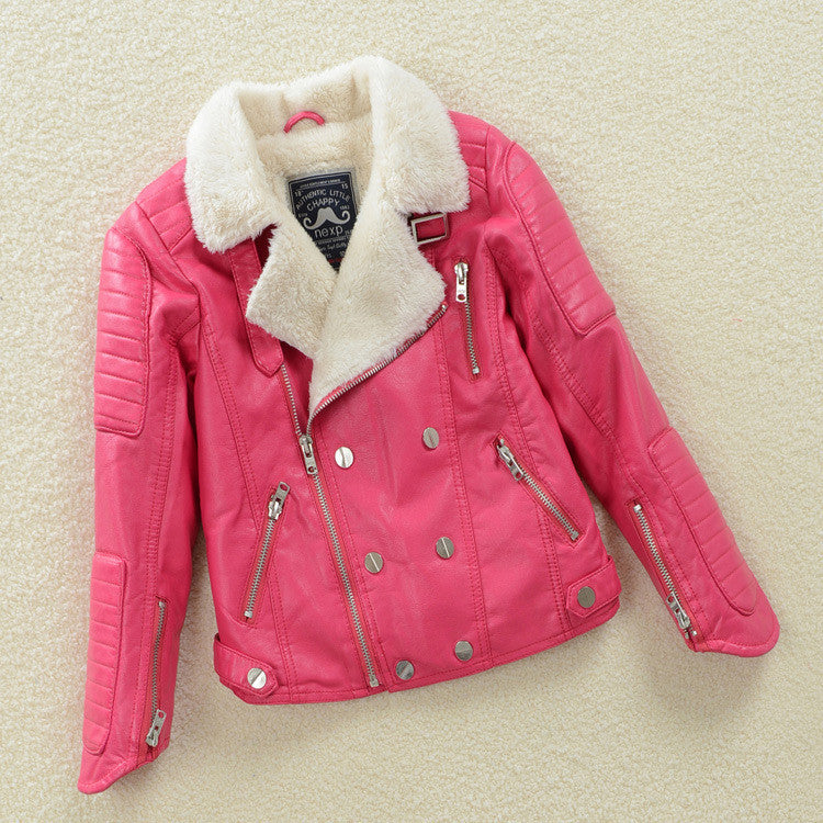 Kid Winter Hooded Jacket Girls Faux Fur Collar Parka School Jackets Outwear  Coat | eBay